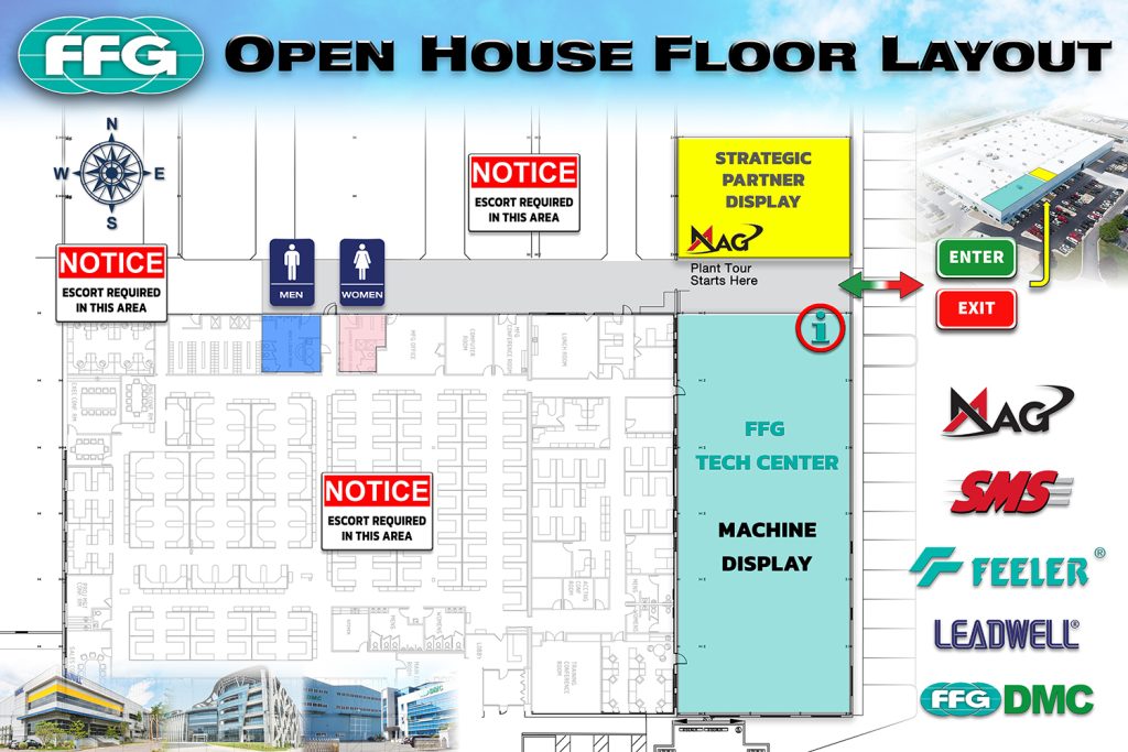 2024 Open House Floor Layout